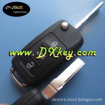 3 buttons smart remote key with ID48 chip 433MHZ 3TO837202L for remote key Skoda Skoda key